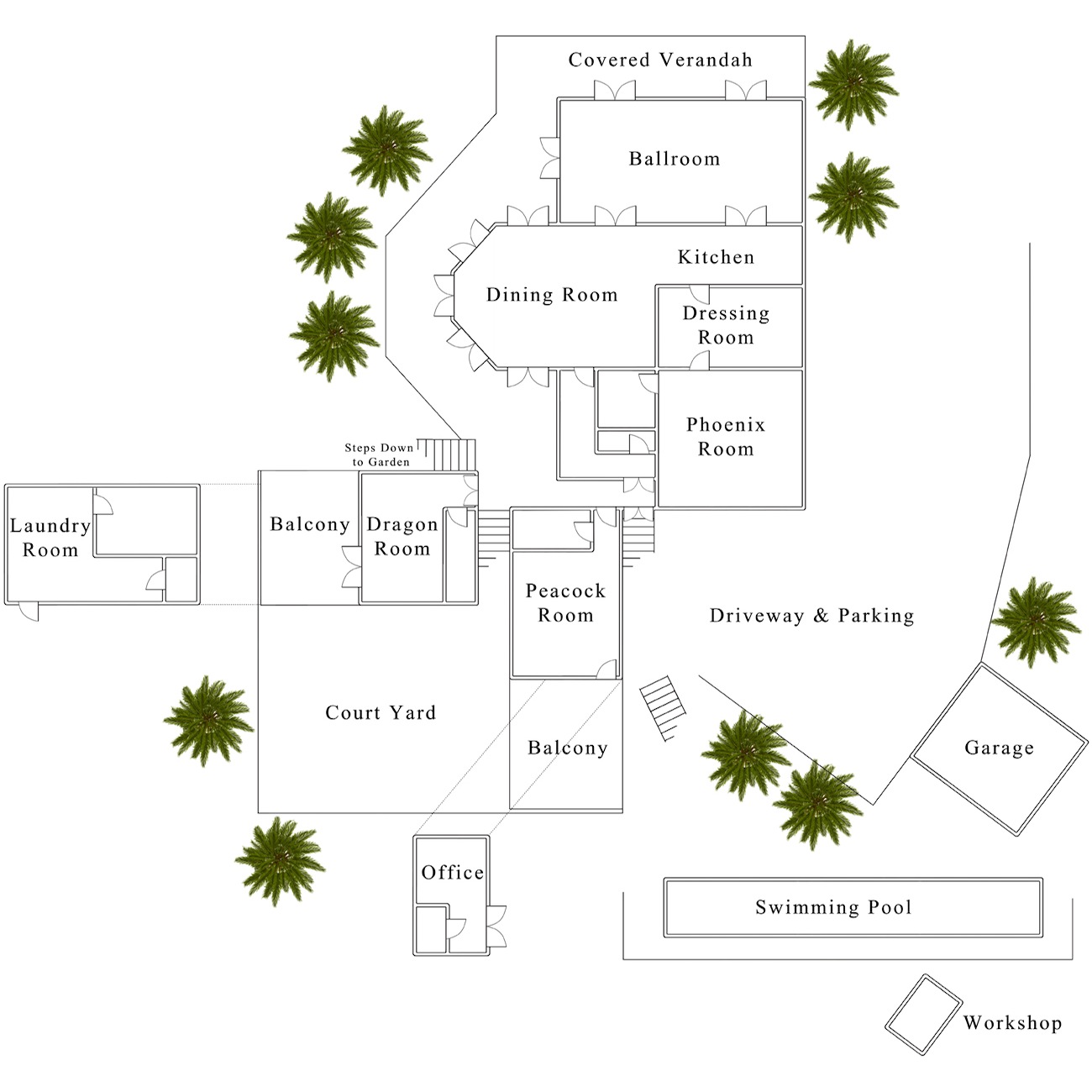 Floor Plan Morne Jaloux Grenada